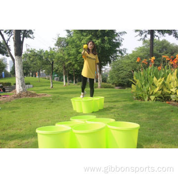 Giant Yard Pong with Durable Buckets and Balls